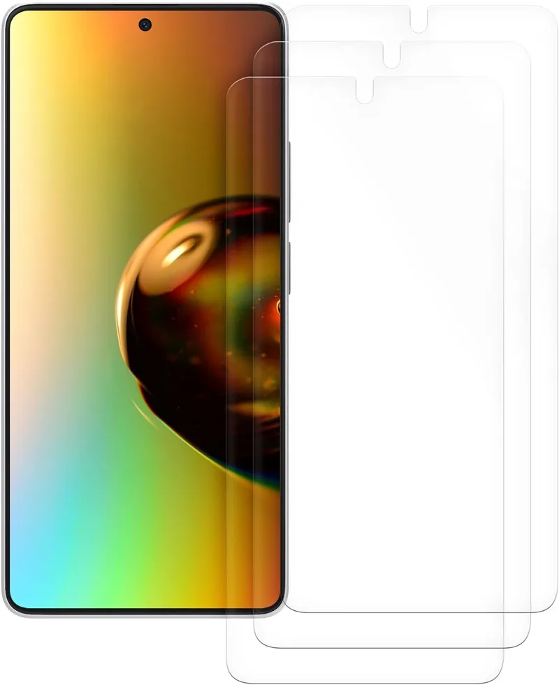 Μεμβράνη Προστασίας Οθόνης - Xiaomi Redmi Note 13 5G - KWmobile Crystal Clear Screen Protector - 3 Τεμάχια (KWM000020LN001C)