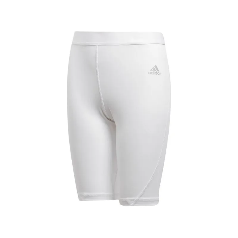 Adidas Παιδικό Κολάν Αθλητικό Κοντό Λευκό CW7351
