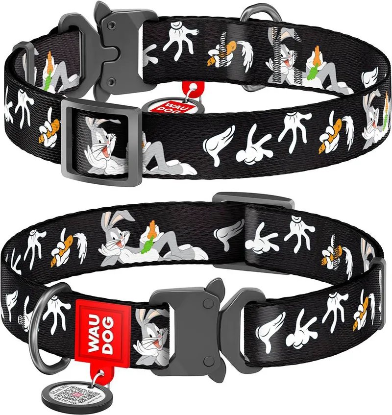 ΠΕΡΙΛΑΙΜΙΟ WAUDOG LOONEY 7 METAL FASTEX (25MM / 35-58CM)