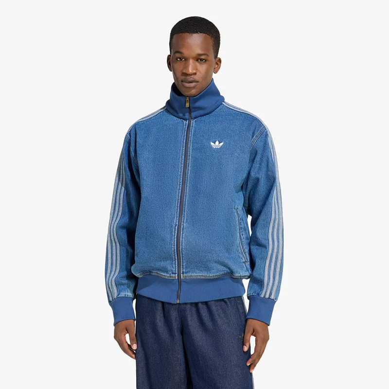 Φούτερ adidas Adicolor Denim Firebird Track Top Medium Vintage Denim XXL