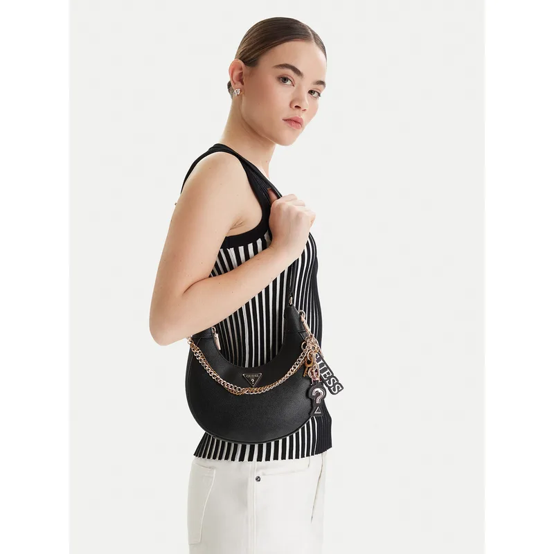 Τσάντα Guess Davina HWBG98 99180 Μαύρο