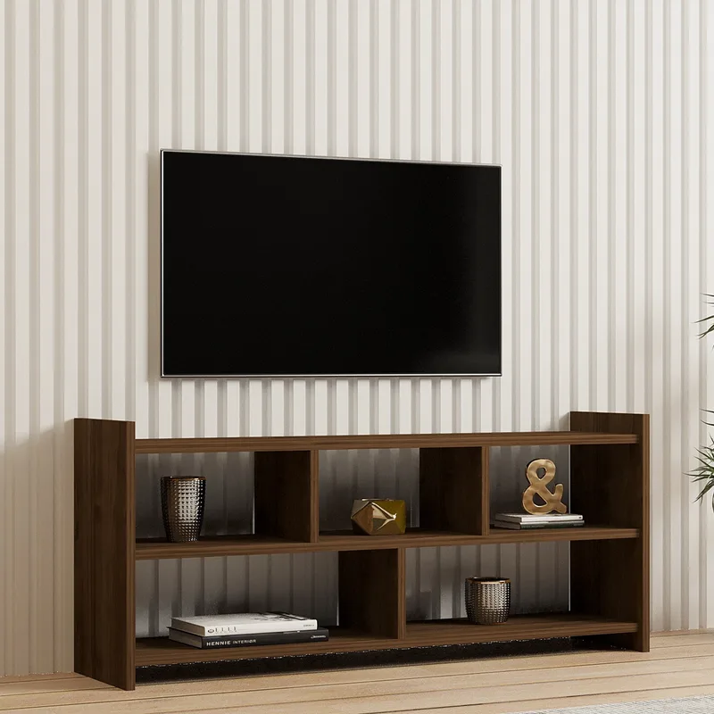 Βάση Τηλεόρασης Pera - Walnut 835Puq3065 (117,5x55x28)