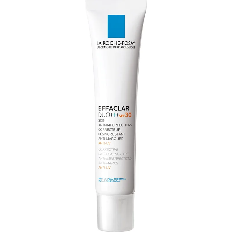 La Roche-Posay Effaclar Duo (+) Spf30, Επανορθωτική Φροντίδα Κατά των Ατελειών, των Φραγμένων Πόρων & των Σημαδιών 40ml