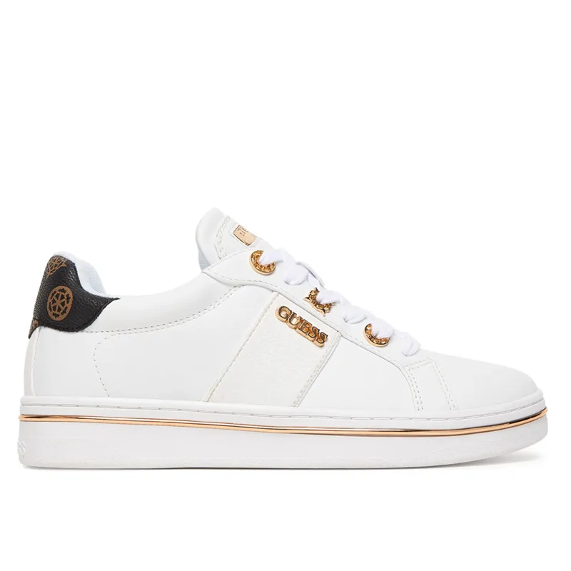 GUESS STEW ΠΑΠΟΥΤΣΙ ΓΥΝΑΙΚΕΙΟ FLPSTWELE12 WHITE
