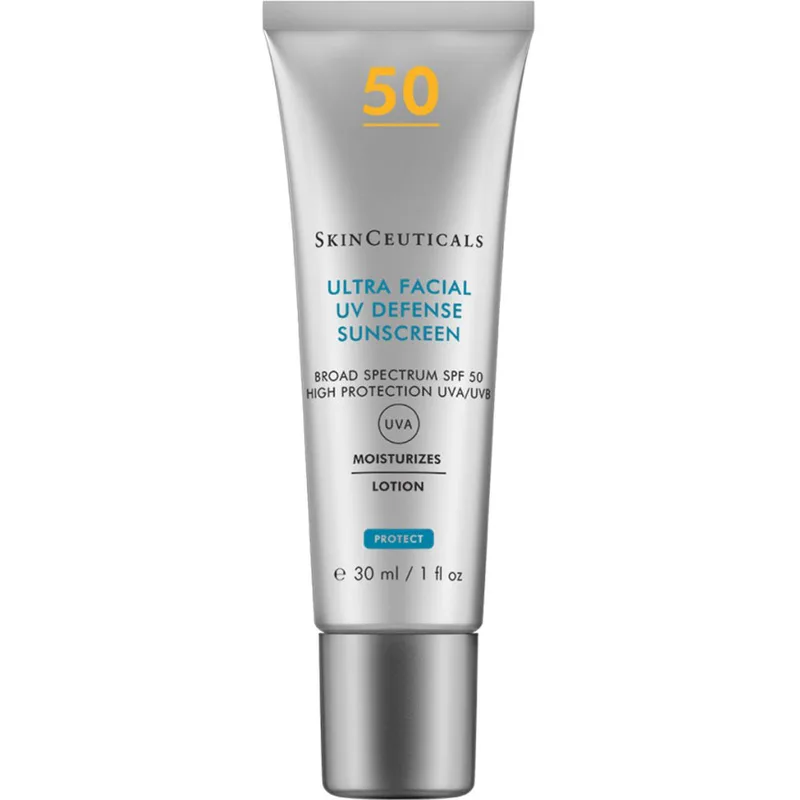 Skinceuticals Ultra Facial UV Defense Sunscreen Spf50 Αντηλιακή Ενυδατική Κρέμα Προσώπου Υψηλής Προστασίας Ευρέος Φάσματος 30ml