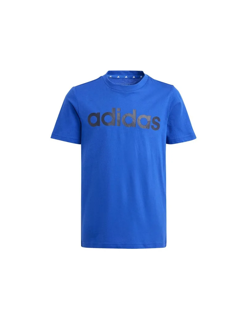 adidas Essentials Linear Logo Cotton Tee Jr IB4090