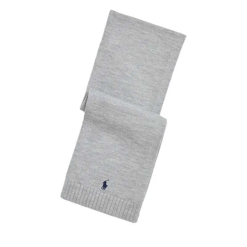 Κασκόλ Polo Ralph Lauren 323953205002 Γκρι