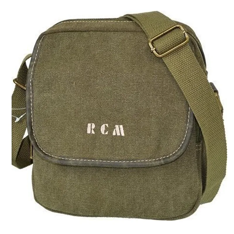 τσαντακι ωμου canvas rcm (15002gre)