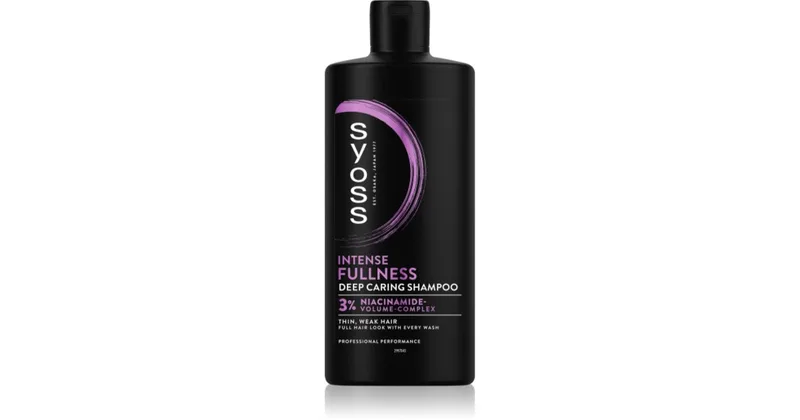 Syoss Intense Fullness shampoo for fine hair for volume and vitality 440 ml
