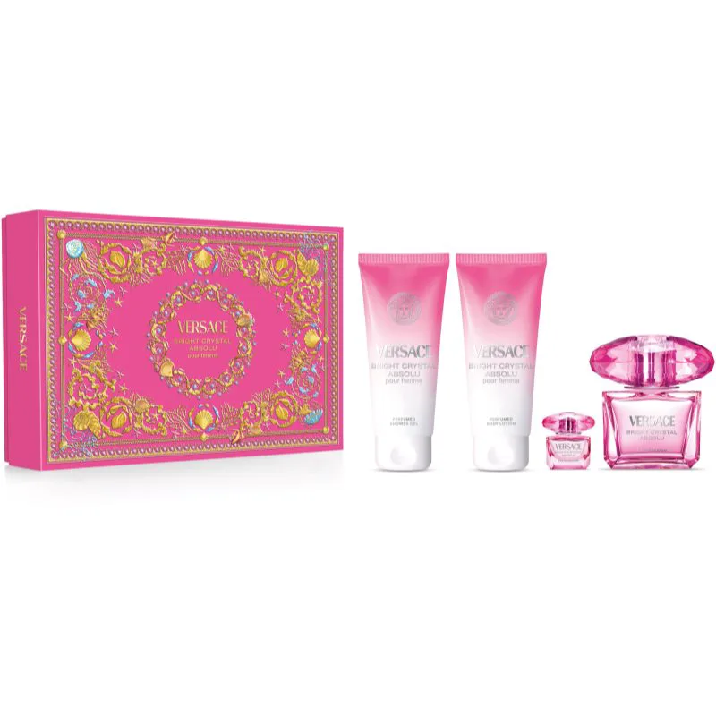 Versace Bright Crystal Absolu σετ δώρου για γυναίκες