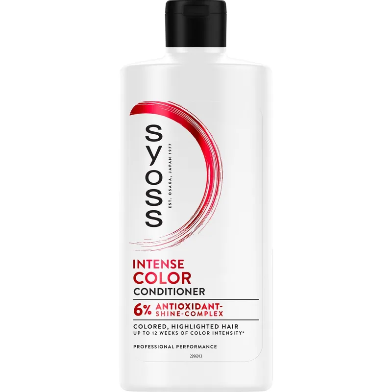 Syoss Intense Color, Highlighted Hair Conditioner Ενυδατική Μαλακτική Κρέμα με 6% Σύμπλεγμα Αντιοξειδωτικών Εντατικής Περιποίησης για Βαμμένα Μαλλιά & Διατήρηση του Χρώματος 440ml