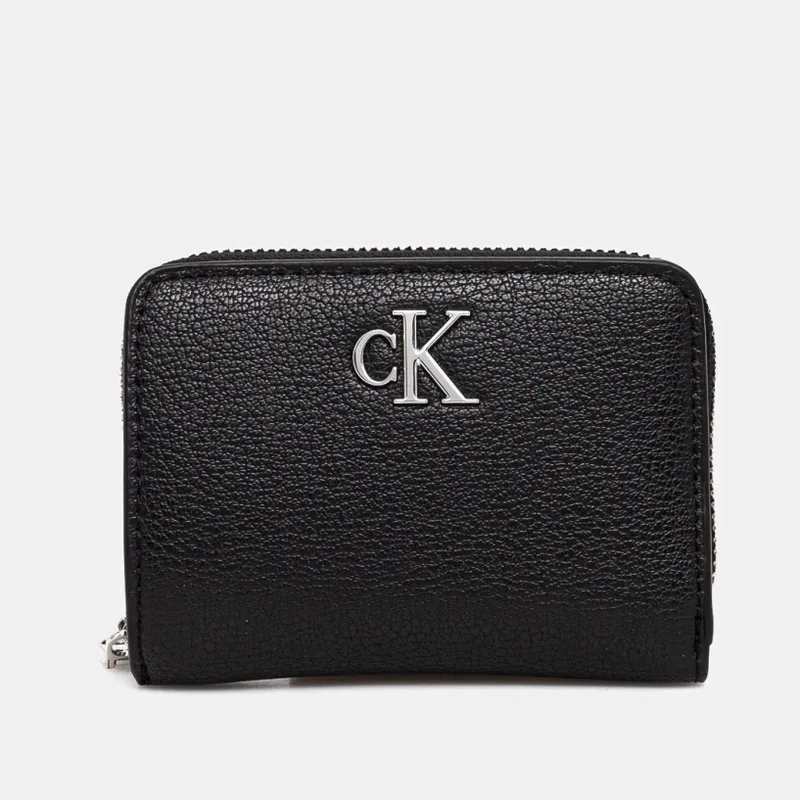 Γυναικείο Πορτοφόλι Calvin Klein Medium Zip Around LV04K1009G UB1 Μαύρο