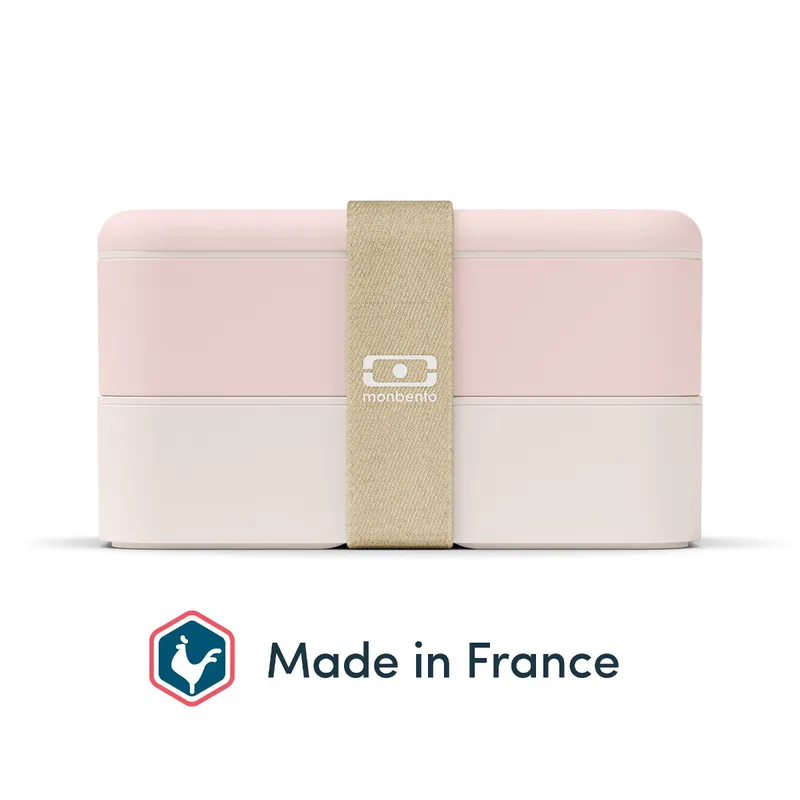 1L Δοχείο Φαγητού Monbento MB Original (PP) Made in France - Natural Ροζ