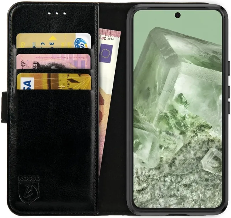 Κόκκινο Element PU Θήκη Πορτοφόλι Google Pixel 8 - Black (8719246390418)