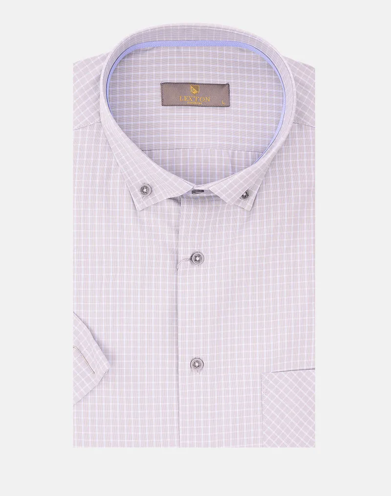 LEXTON ΠΟΥΚΑΜΙΣΟ K/Μ 12.35.BOLTON S/S-GREY Gray