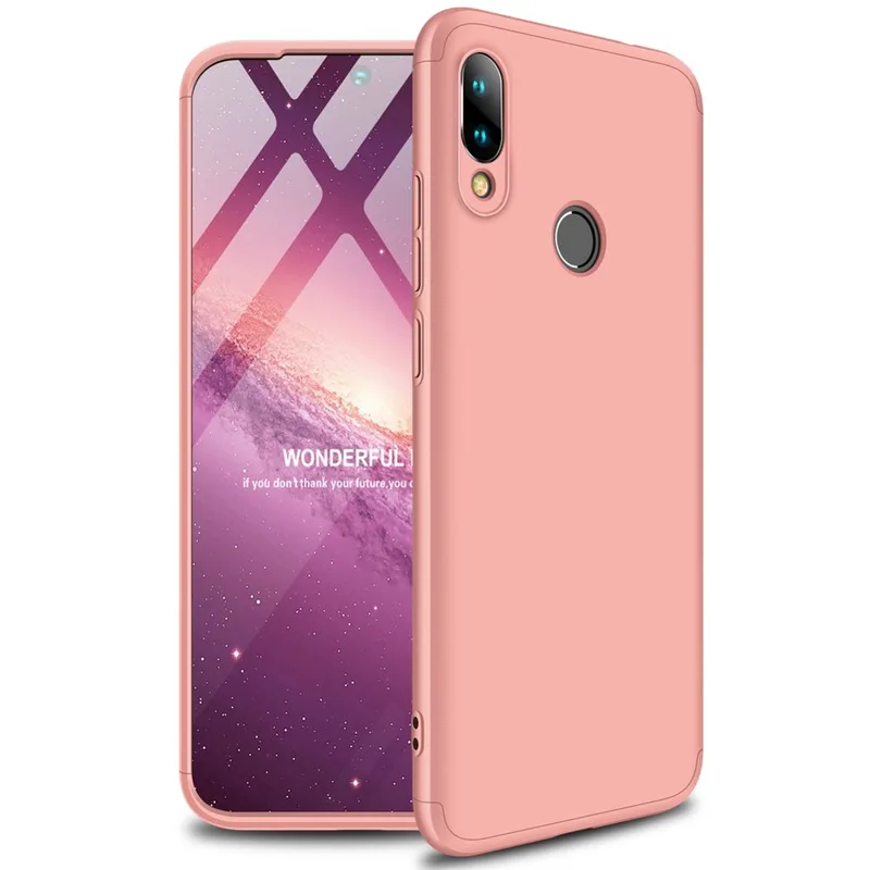 GKK Θήκη Hybrid Full Body 360° Xiaomi Redmi 7 - Ροζ (49237)