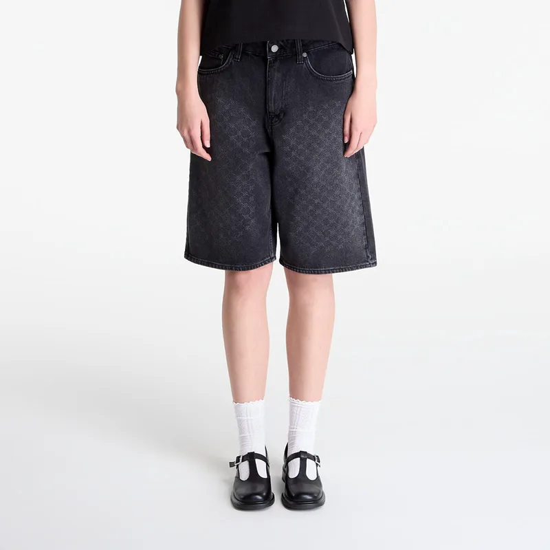 Σορτς Daily Paper Laser Monogram Denim Shorts V2 Black M