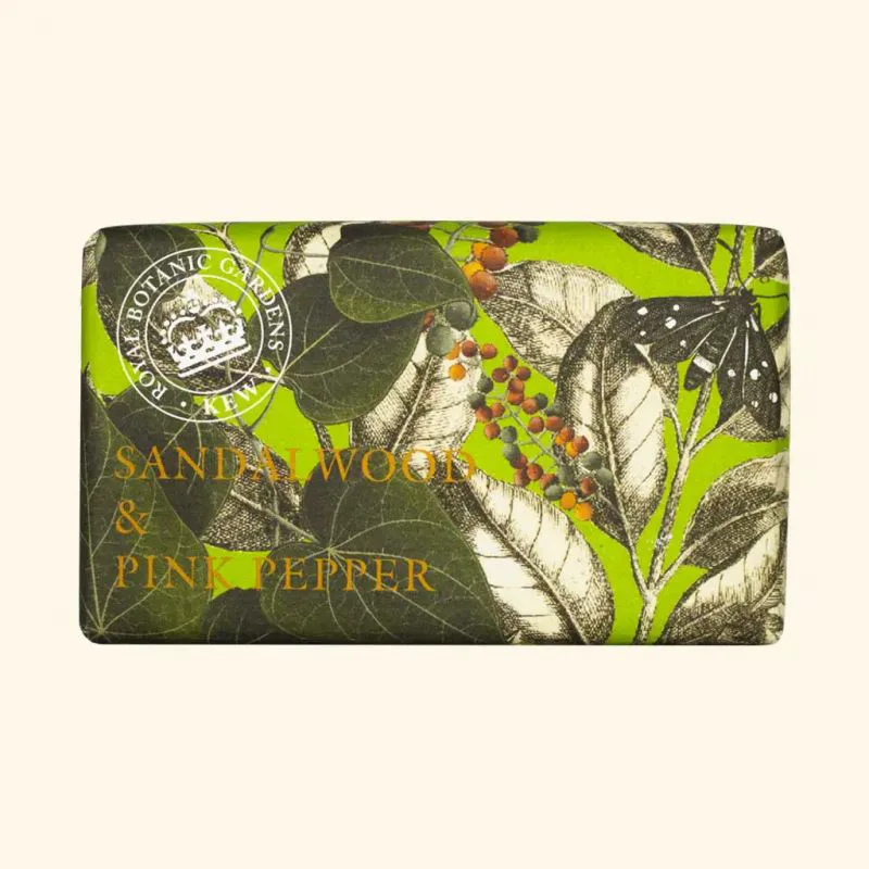 Αρωματικό σαπούνι 240gr The English Soap Company - Kew Gardens Sandalwood and Ροζ Pepper