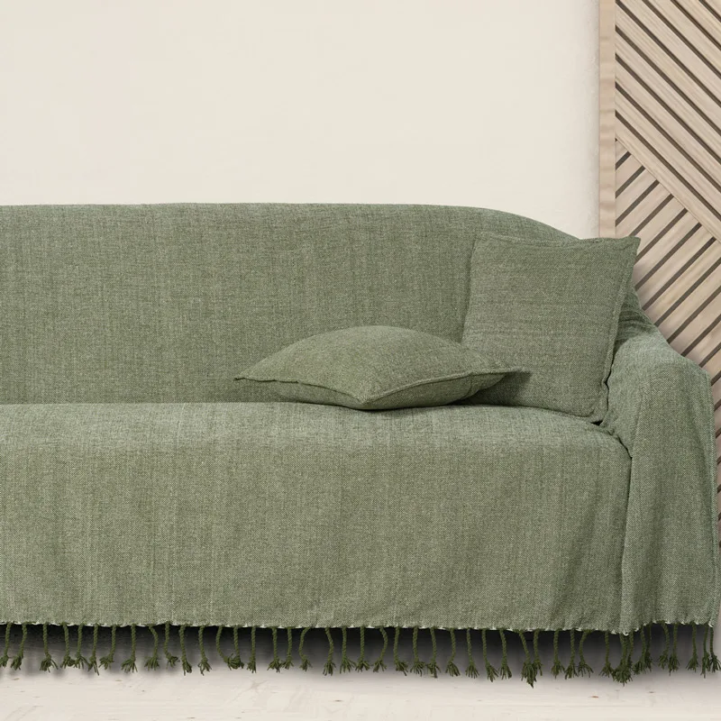 Ριχτάρι Τριθέσιου Καναπέ 180x300 Das Home 0273 Olive 180x300