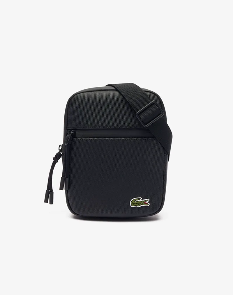 LACOSTE ΤΣΑΝΤΑ S FLAT CROSSOVER BAG 3NH3307LV-P00 Black