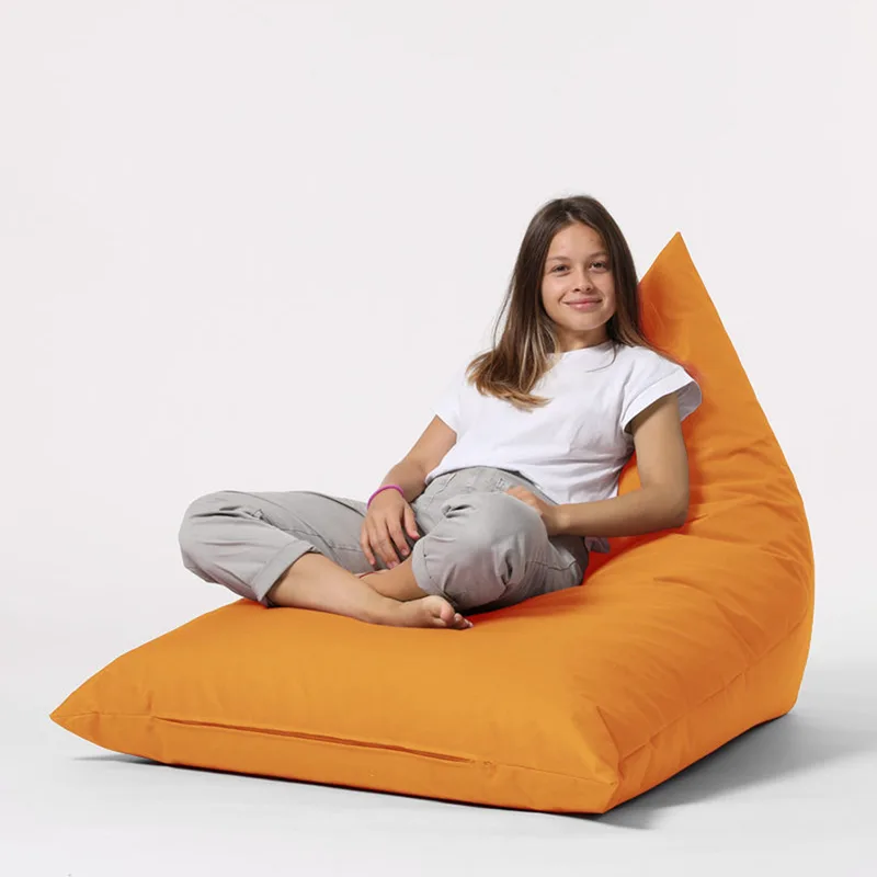 Πουφ Πολυθρόνα Κήπου Pyramid Big Bed Pouf - Πορτοκαλί 248Frn1201 (90x35x145)