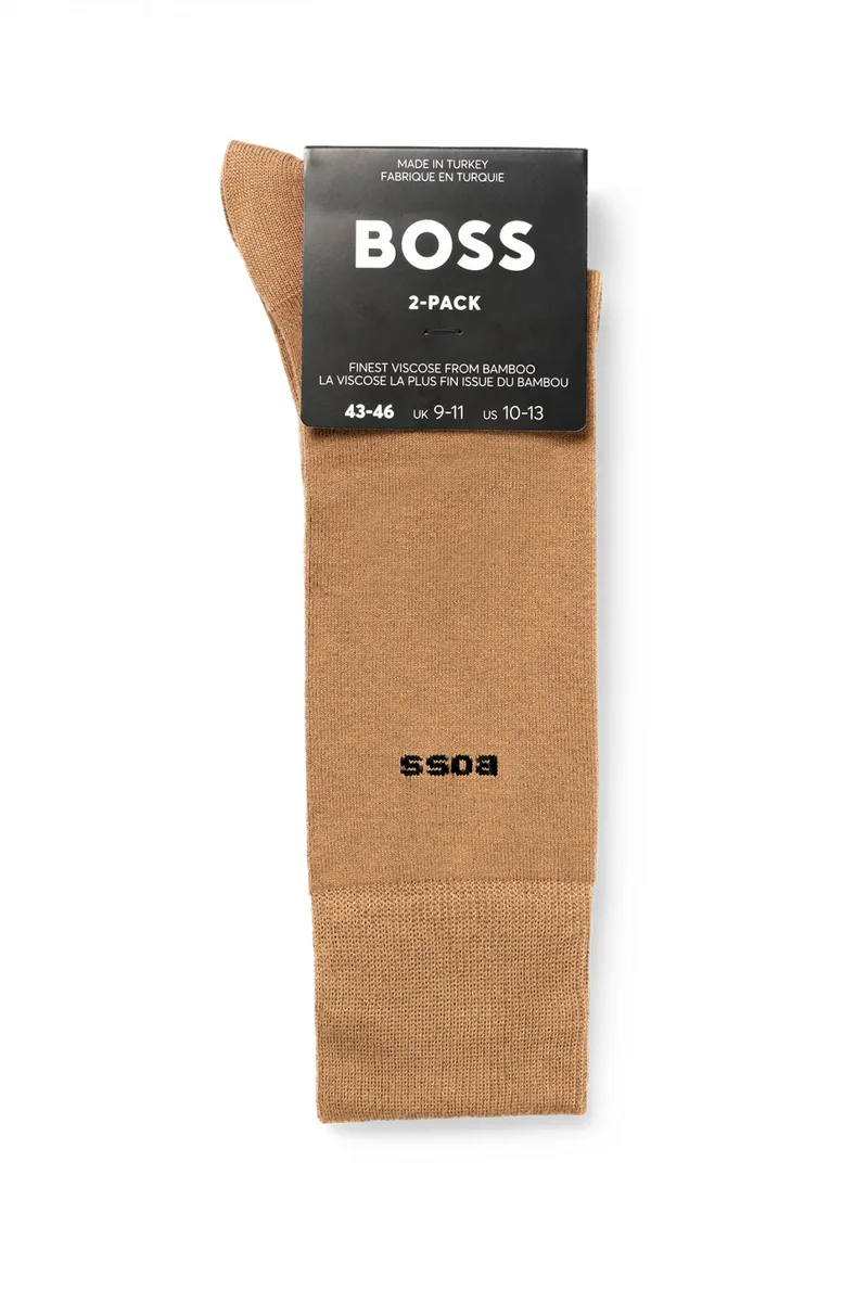 BOSS ΚΑΛΤΣΕΣ 2P RS VI BAMBOO ΜΑΥΡΟ-ΜΠΕΖ