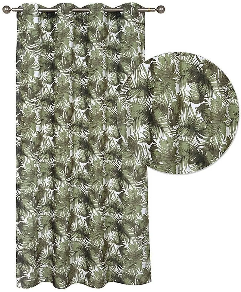 ΚΟΥΡΤΙΝΑ ΜΕ ΚΡΙΚΟΥΣ DAS HOME CURTAIN LINE 2179 ΜΕ ΚΡΙΚΟΥΣ ΕΚΡΟΥ ΛΑΔΙ 140Χ260CM