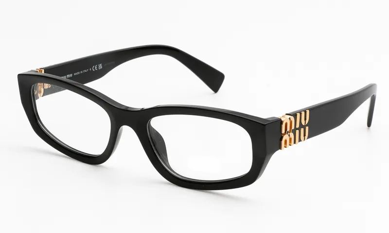 MIU MIU ΣΚΕΛΕΤΟΣ ΟΡΑΣΕΩΣ MIU MIU 04YV 16K1O1 5419 04YV Μαύρο