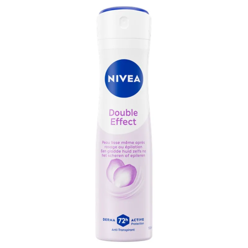 Nivea Double Effect Derma 72h Active Protection Anti-Perspirant Spray (150ml)