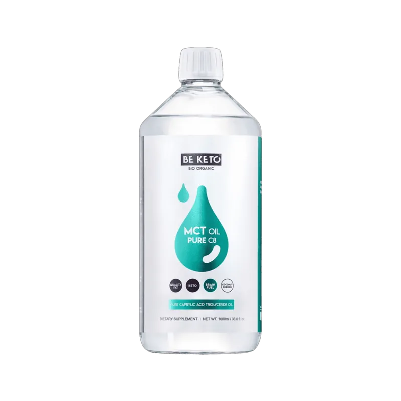 Beketo Λάδι MCT Oil C8 (100% Καπρυλικό Οξύ) 1000ml