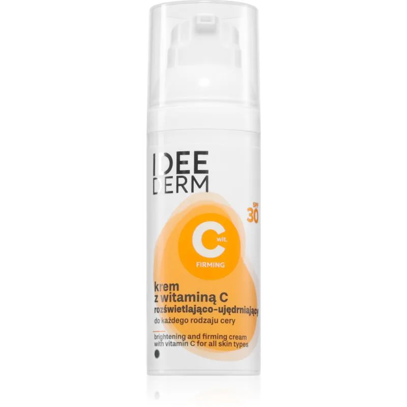 Ideepharm Idee Derm Vitamin C λαμπρυντική και ενυσχυτική κρέμα ημέρας SPF 30 50 ml