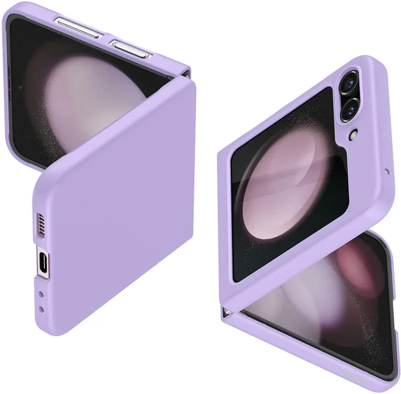 Spigen Θήκη Air Skin Samsung Galaxy Z Flip5 - Rose Purple (ACS06232)