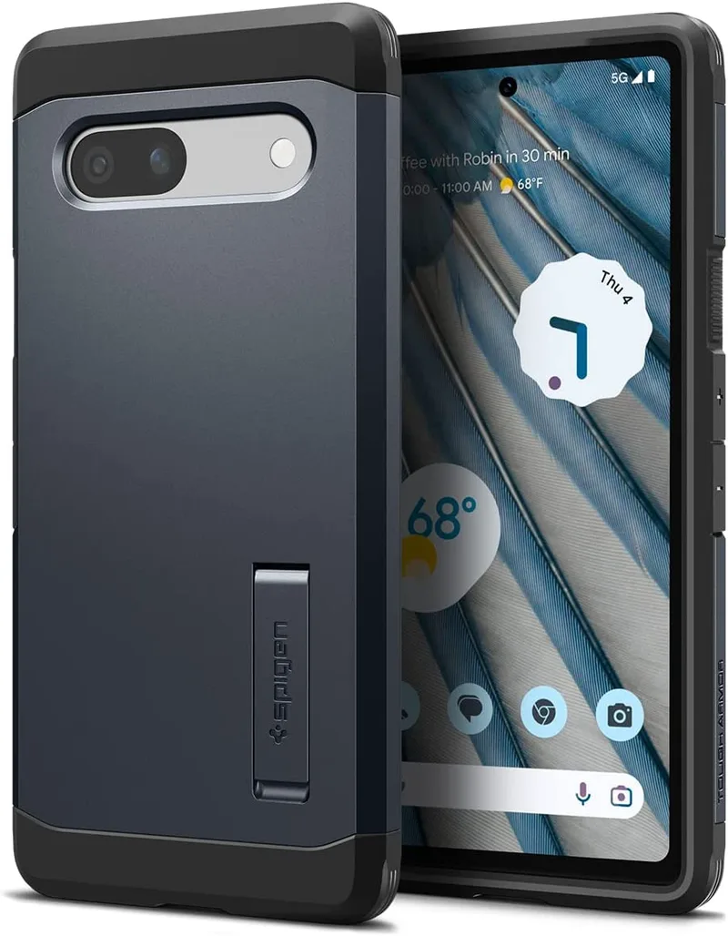 Spigen Tough Armor Θήκη Google Pixel 7a - Metal Slate (ACS05820)