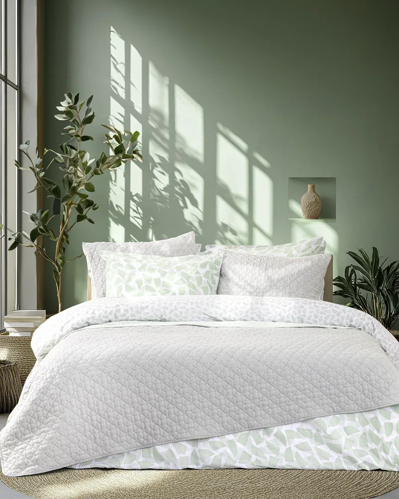 Κουβερλί Μονό Nima Arden Gray / Mint Γκρι, Μέντα, Πράσινο 160x240