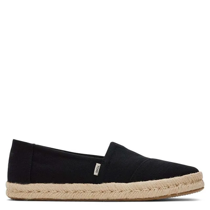 TOMS Γυναικεία Alpargata Rope 2.0 Espandrilles 10020687 Μαύρο