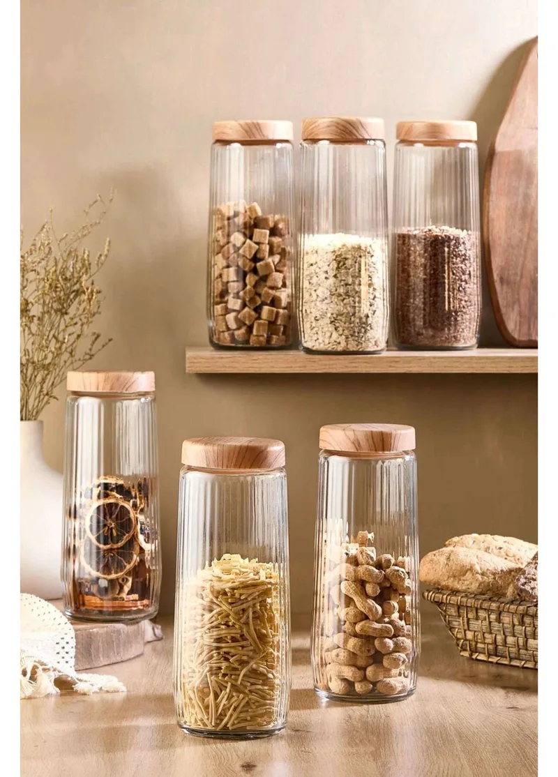 Kitchen Storage Boxes - Σετ Κουτί Αποθήκευσης (6 Τεμ.) Heritage