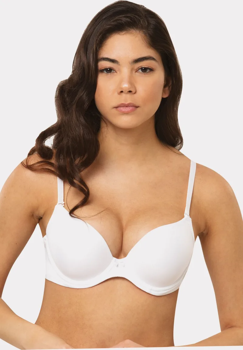 Σουτιεν Double Push Up Basics Norddiva Λευκό