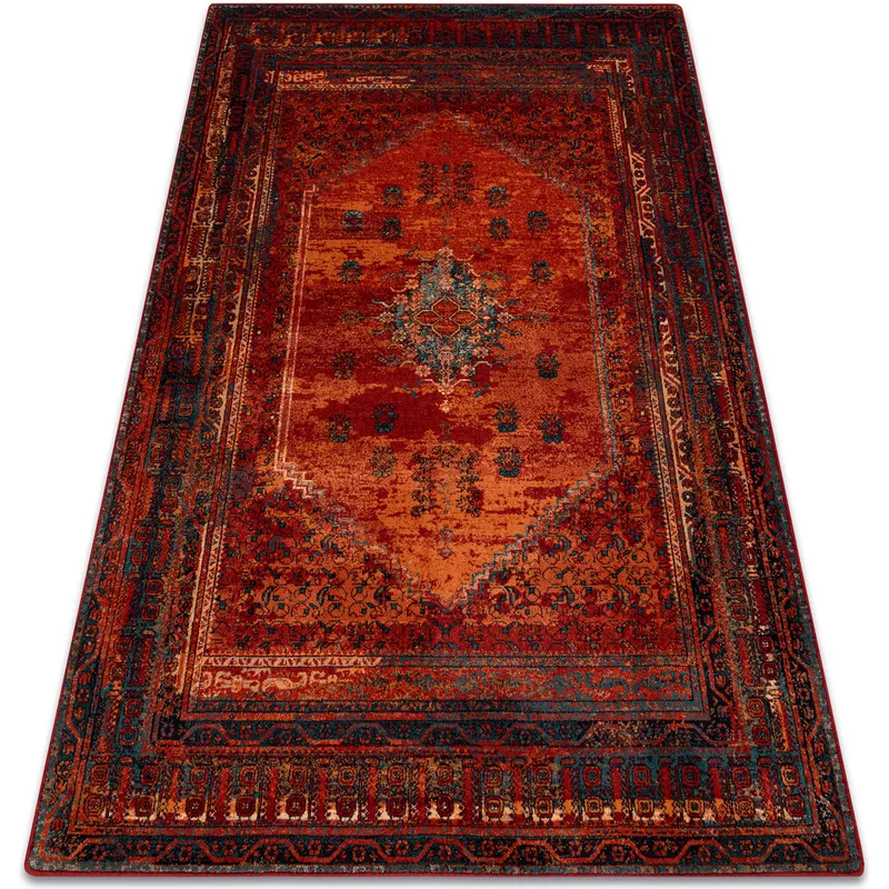 Χαλιά Rugsx Μαλλί χαλί OMEGA MISTIK κόκκινο 200x300 cm