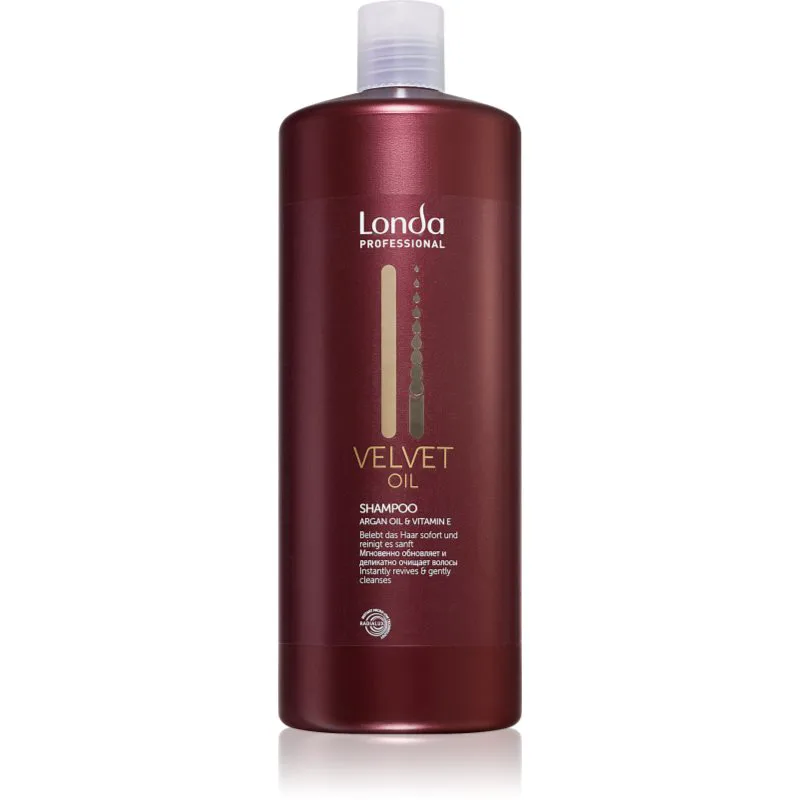 Londa Professional Velvet Oil σαμπουάν για ξηρά και κανονικά μαλλιά 1000 ml