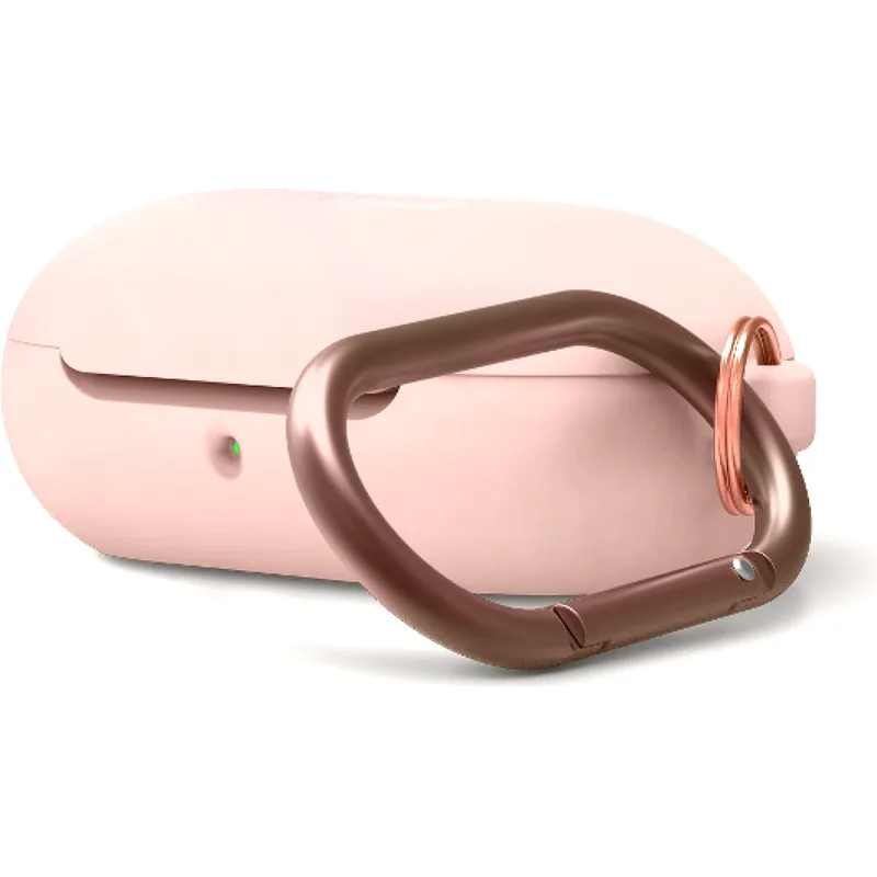 Θήκη Samsung Galaxy Buds Elago Silicone Hang Case Σιλικόνης - Lovely Ροζ (EGBUDSSC-LPK-LPK)