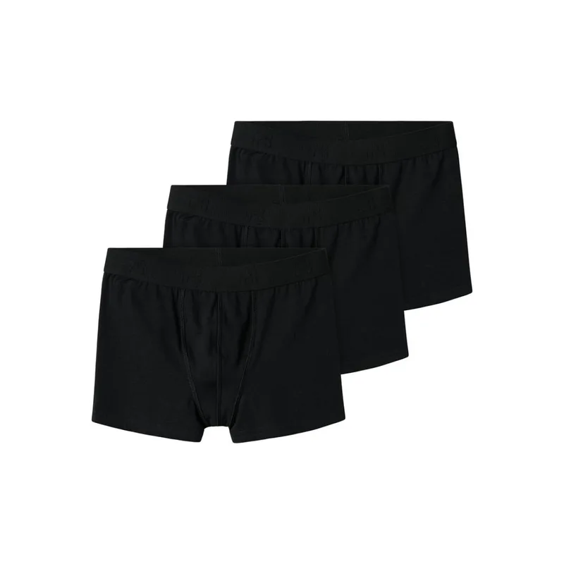 Εσώρουχα μπόξερ 3 pack αγόρι name it-13208836-Black Icon