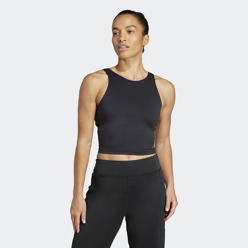 adidas Yoga Essential Γυναικείο Cropped Αμάνικο T-Shirt (9000235532_1469)
