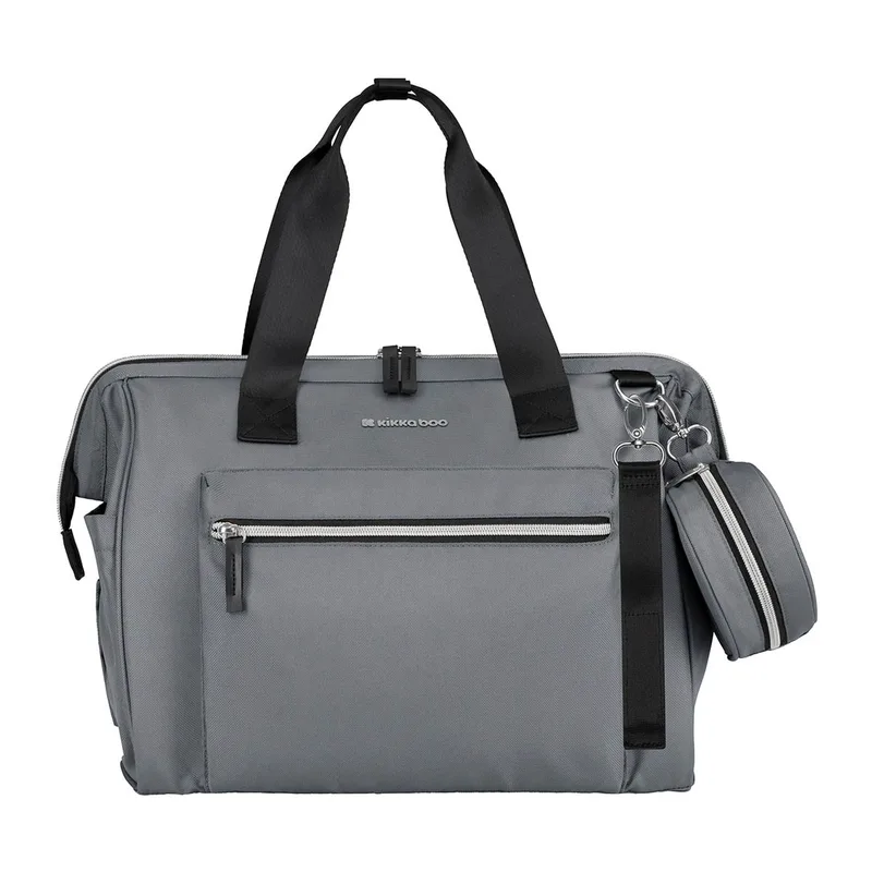 Τσάντα Αλλαξιέρα (40x27x22) Kikka Boo Maxi Grey 2025
