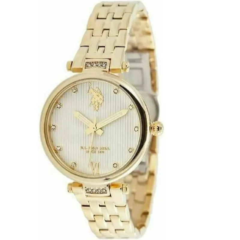Γυναικείο ρολόι U.S. Polo Assn. Margot Stainless Steel Bracelet USP5983YG USP5983YG Ατσάλι