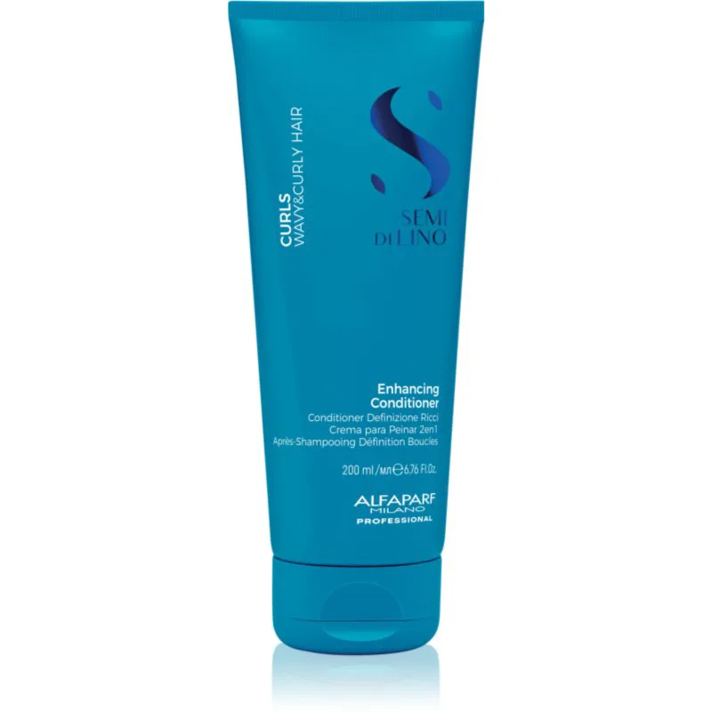 Alfaparf Milano Semi Di Lino Curls κοντίσιονερ για σγουρά μαλλιά 200 ml