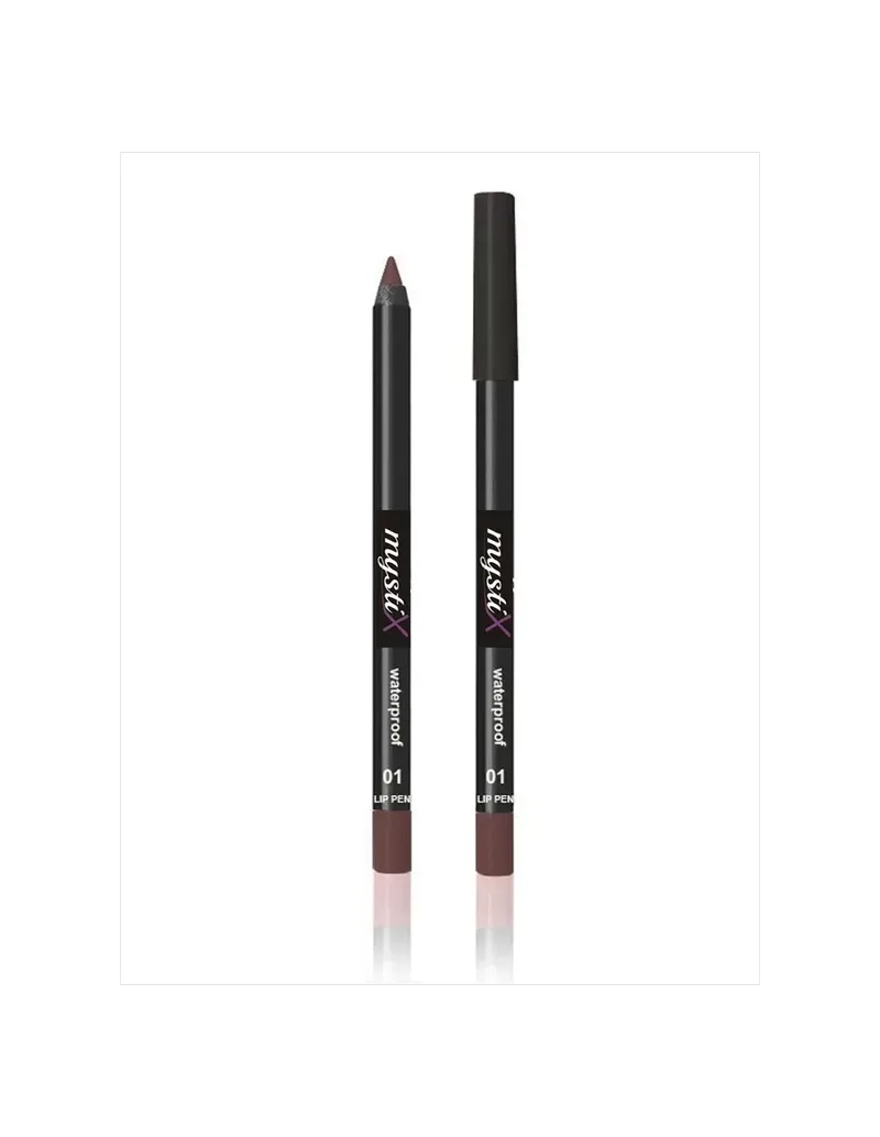 MystiX Waterproof Lip Pencil No 01 (mauve nudeness)