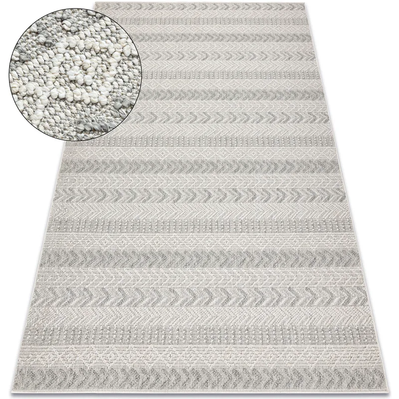 Χαλιά Rugsx Μοκέτα JERSEY 19243 γκρι - ψαροκόΠ120x170 cm