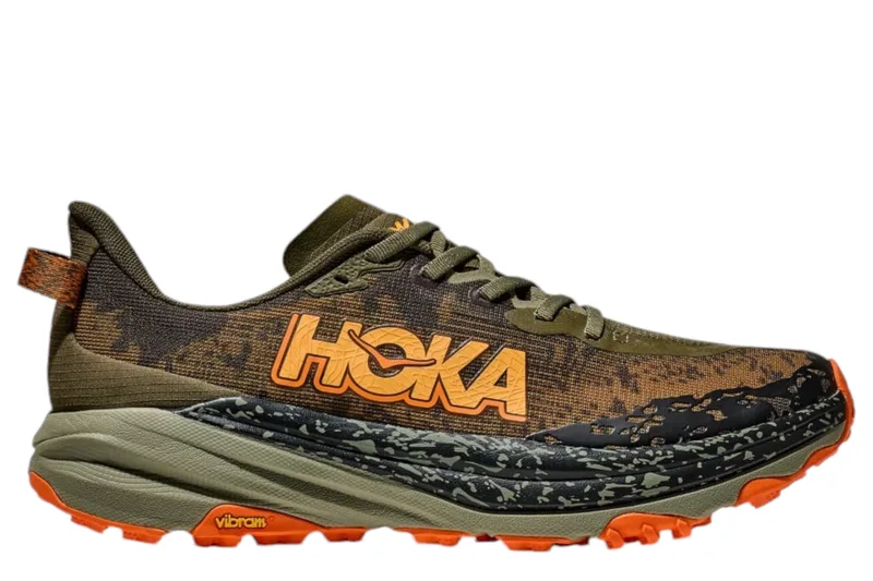 Παπούτσια Running Hoka Speedgoat 6 1147791-AQL-ANTIQUE OLIVE - SQUASH Ανδρικό