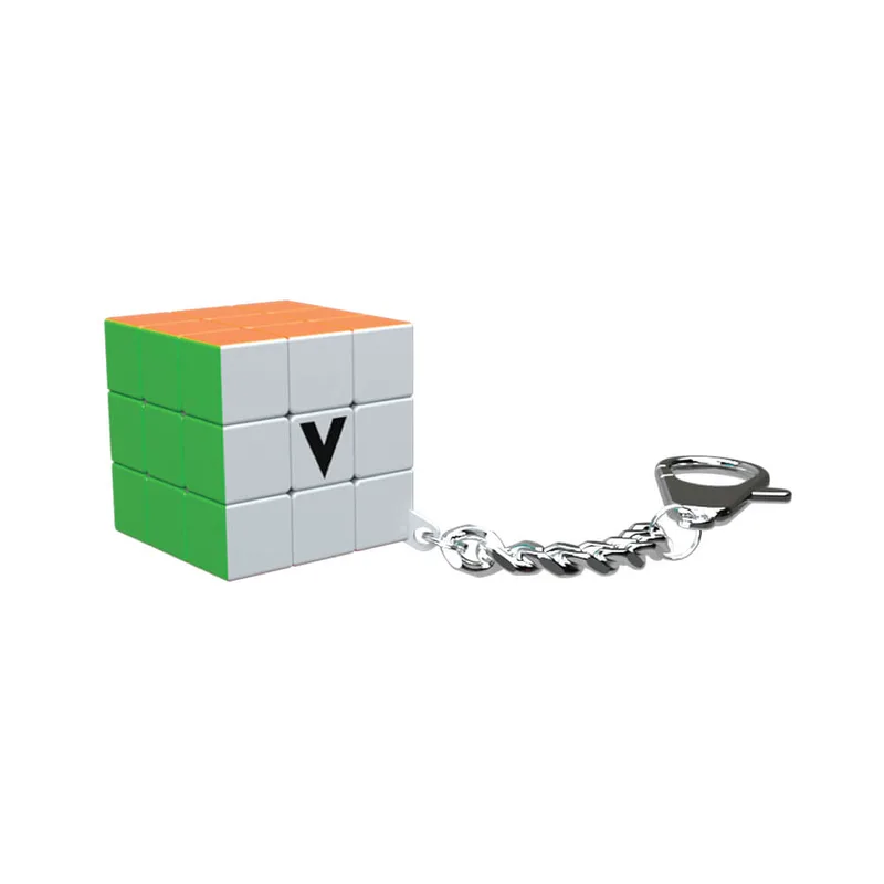 VK-F-V Cube 3 Flat Keychain