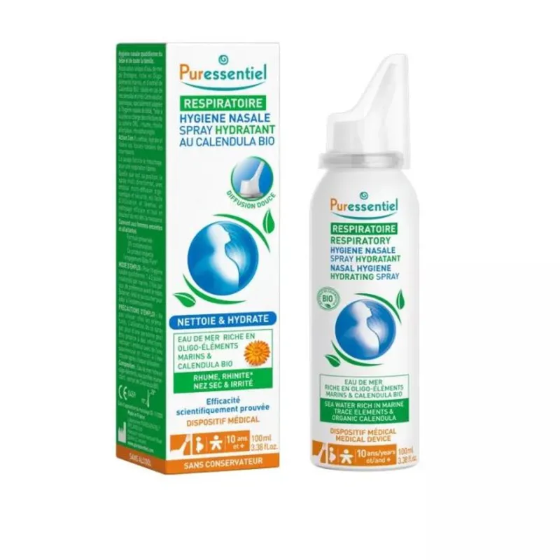 Puressentiel Respiratory Nasal Hygiene Moisturizing Spray 100 ml